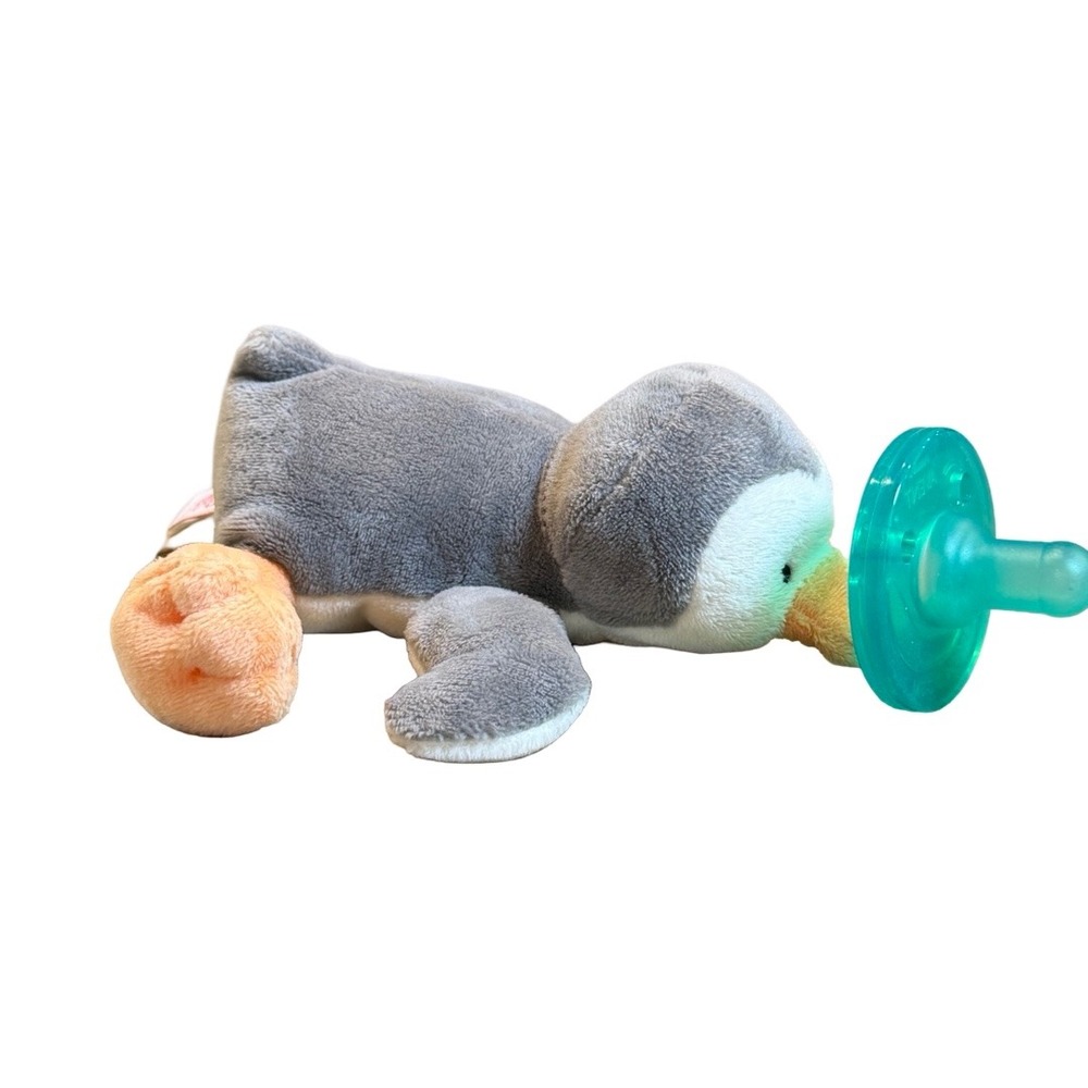 WubbaNub Penguin Plush Pacifier 0-6 months